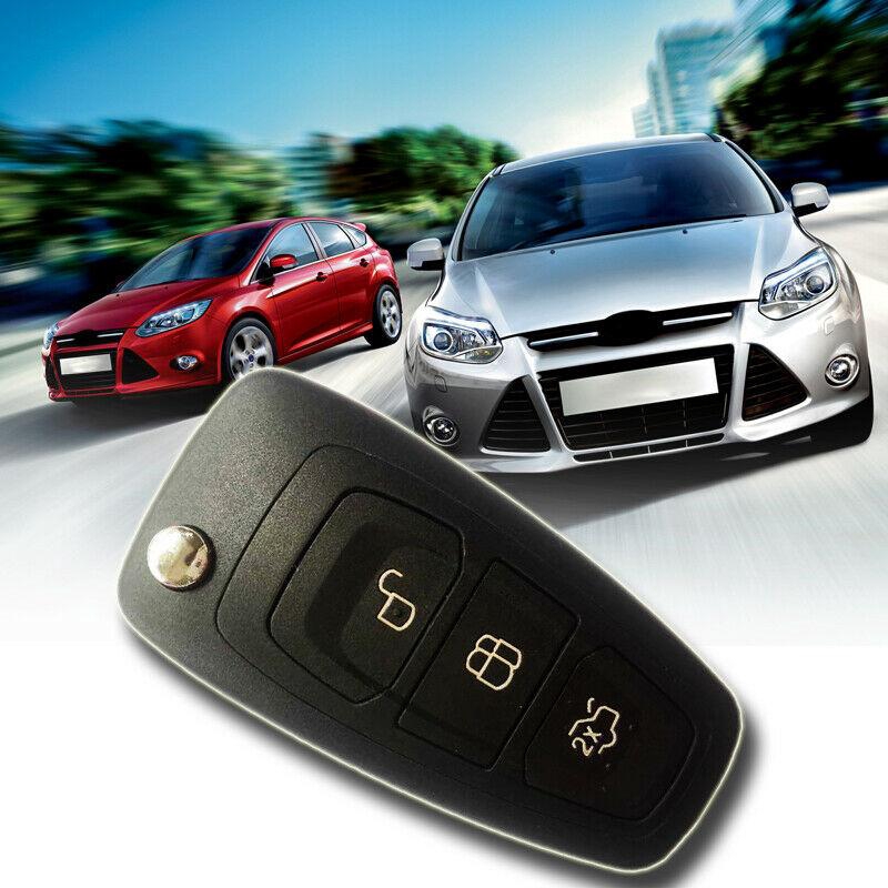 Vỏ Chìa Khóa Điều Khiển Từ Xa 3 Nút Bấm Cho Xe Ford Focus Mk3 Và T6 Ranger