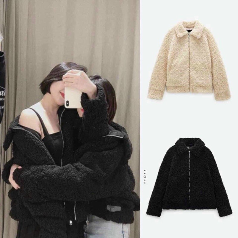 Áo lông 2 màu dành cho nữ