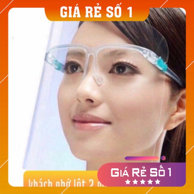 Kính Chống Giọt Bắn ❣️𝑭𝒓𝒆𝒆𝒔𝒉𝒊𝒑❣️ Kính Chắn Giọt Bắn Face Shield Bảo Hộ Chống Dịch