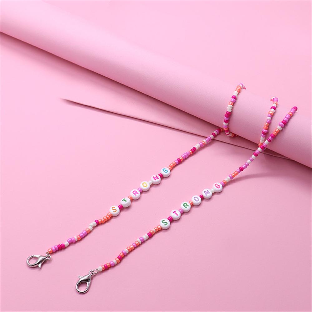 ❈Rowan❈ Dây Đeo Giữ Mắt Kính Xâu Hạt Chất Liệu Acrylic Cho Bé