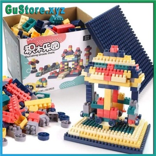 Bộ lắp ráp Lego giá rẻ Xếp Hình Nhật Bản hộp 520 Chi Tiết Cho Bé