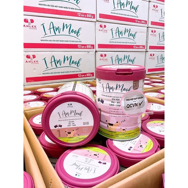 SỮA CÔNG THỨC I AM MOOK SỐ 1 & SỐ 2 - 850g