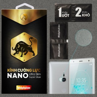 Kính cường lực camera cho Sony Xperia XZ2/ XZ Premium/ XZ/ Xperia 1 hiệu Webphukien