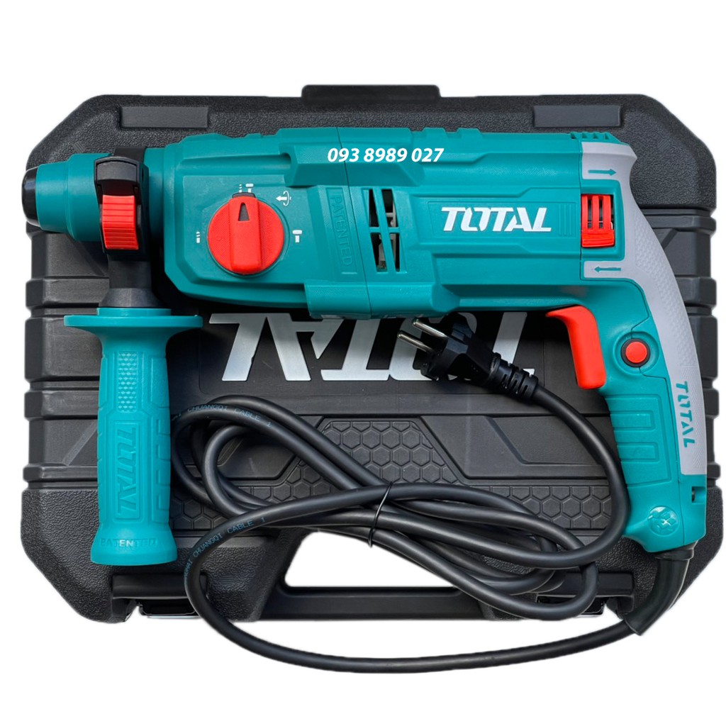 Máy khoan bê tông 3 chức năng Total - 650w TH306236