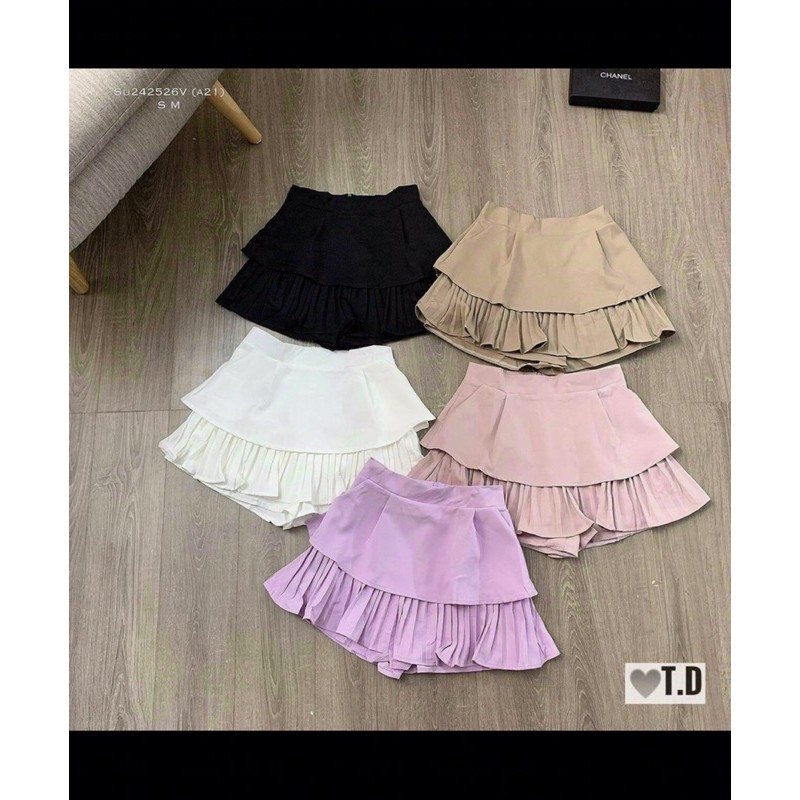 chân váy 2 tầng siêu hot