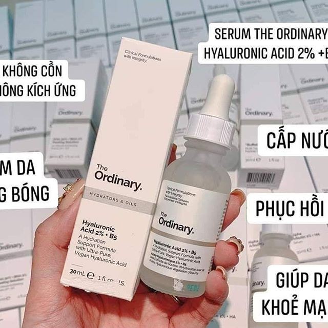 Tinh Chất Cấp Nước Phục Hồi Da The Ordinary Hyaluronic Acid 2% + B5