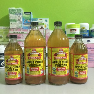 Giấm táo hữu cơ Bragg 473/946ml