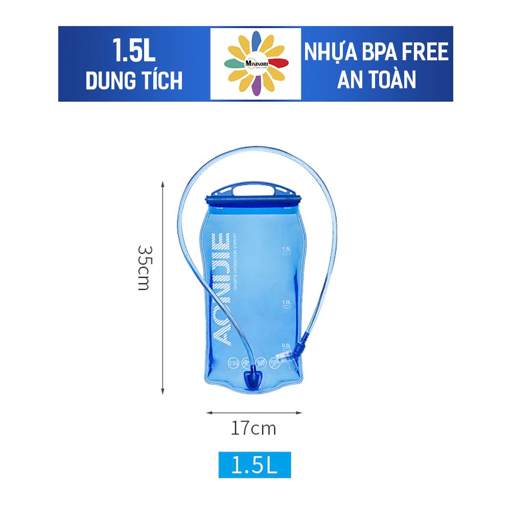 Túi Nước Vest Nước Có Ống Hút Chạy Bộ Đạp Xe Leo Núi Thể Thao Aonijie SD51