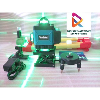 Máy cân mực Laser 16 tia Makita - quay 360 độ có điều khiển từ xa -tặng bộ từ hít treo tường