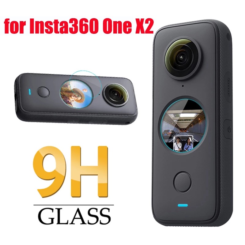 Kính Cường Lực Chống Trầy Toàn Màn Hình HD Cho Insta360 ONE X2
