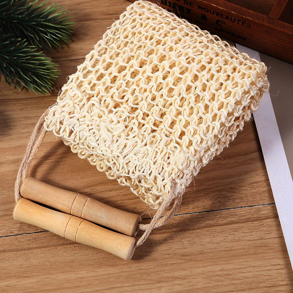 YIYU 1 Bàn Chải Massage Tẩy Tế Bào Chết Làm Sạch Da Đầu Bằng Gỗ