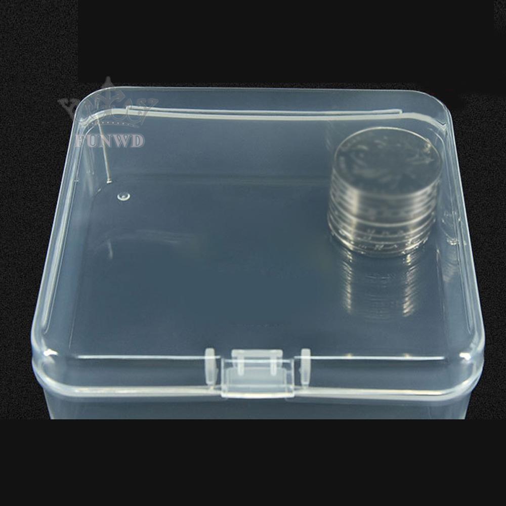 1 Hộp Đựng Trang Sức Hình Vuông Dày 1.1mm Không Độc Hại