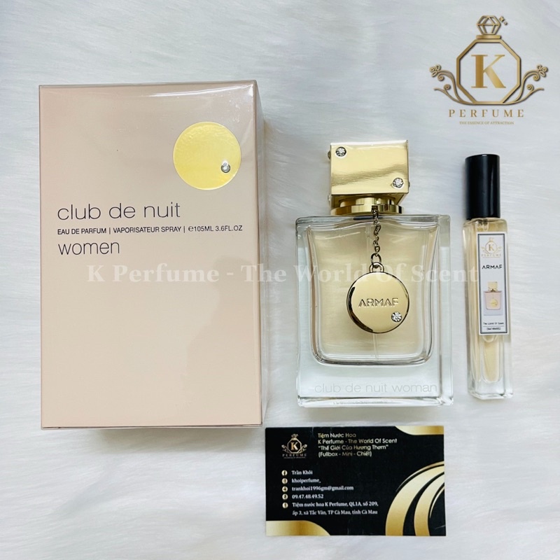 [K Perfume Chính Hãng] Nước Hoa Nữ Armaf Club De Nuit Women | Thế Giới Skin Care