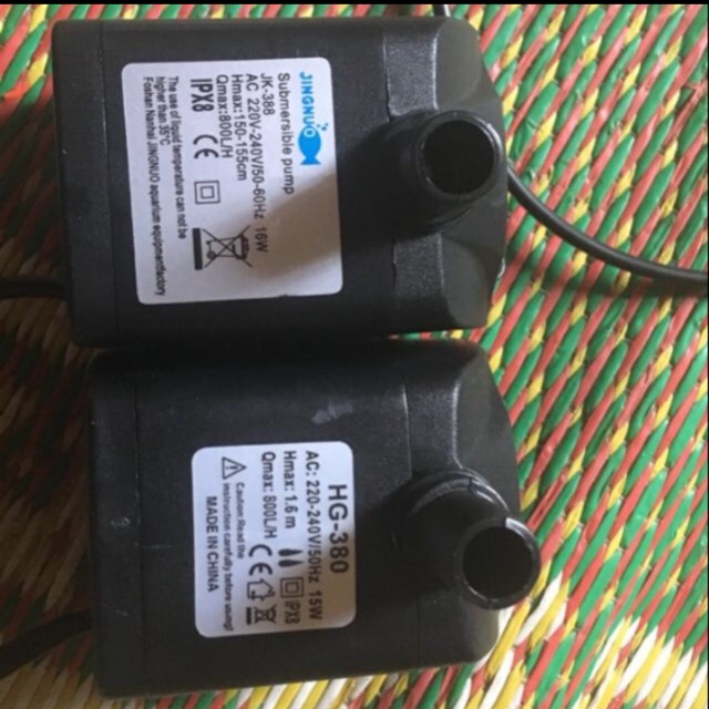 Bơm quạt điều hòa ,quạt hơi nước 15 hoặc 16w
