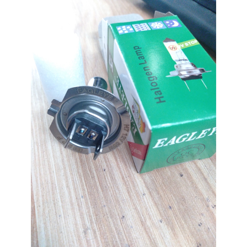 Bóng đèn pha cos H7 12V 55W  Morning,Optima,Carnival,SantaFe,VeraCruz,Captiva,cerato,forte,Carens,i30CW2009,i30,Fiesta,R