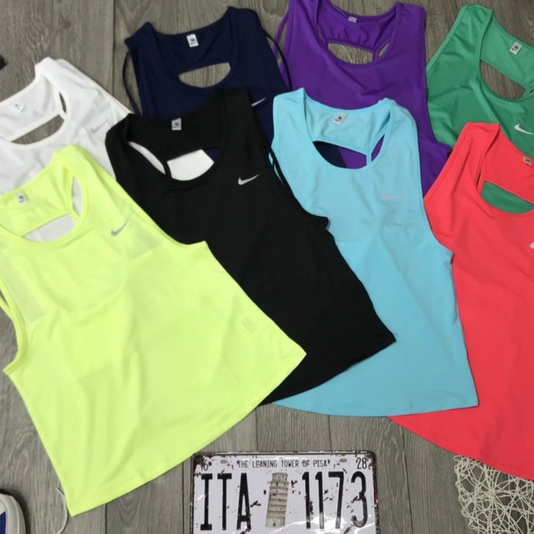 Áo Tank Top Nữ  ❤️ FREESHIP ❤️  Aó Tank Top Nữ NK Vải Lưới  Cao Cấp Nhiều Màu Cá Tính Thời Trang