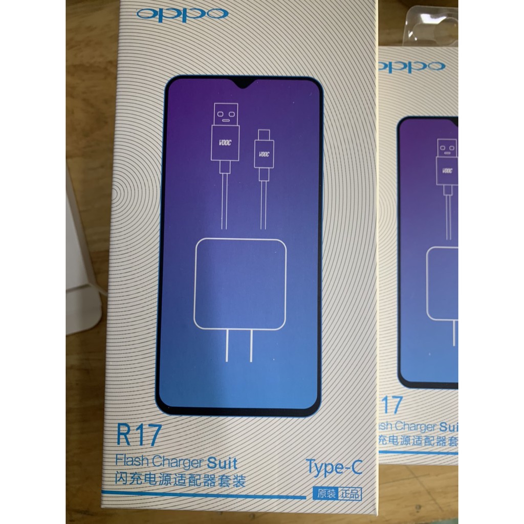 Bộ sạc nhanh OPPO R17 5V-4A, cáp USB Type C