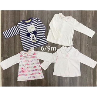 Set 3 áo dài tay xuất anh bt bg