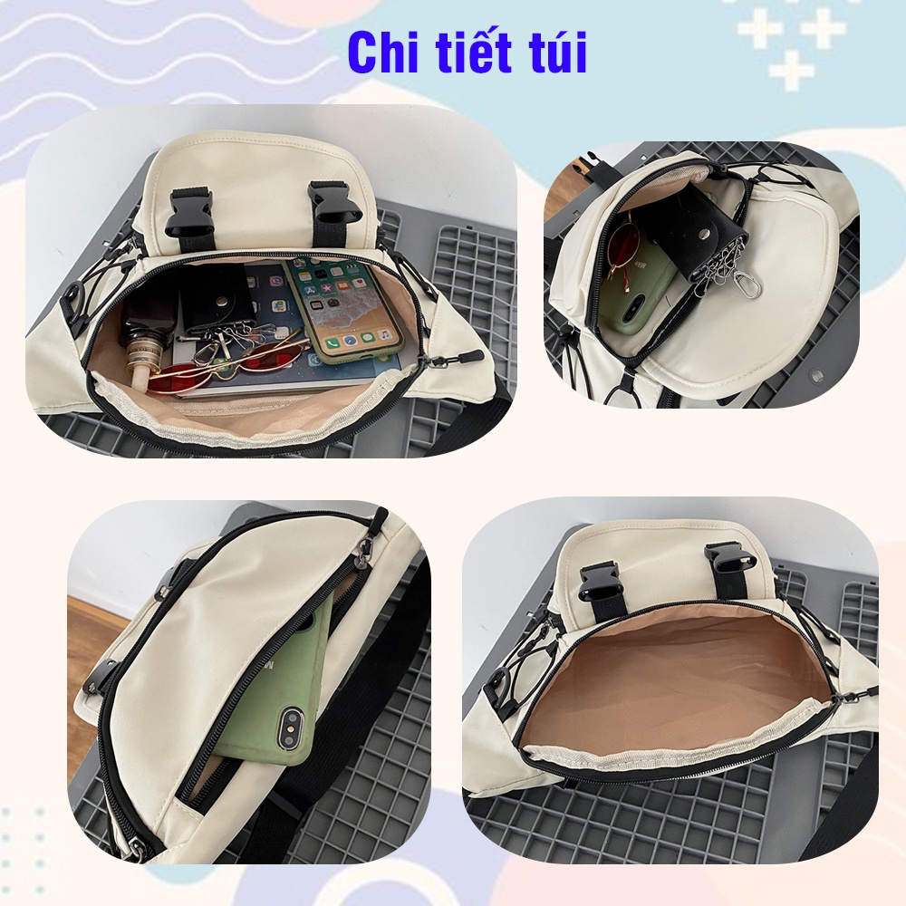 Túi Đeo Chéo Ngực Nam Nữ Unisex Thời Trang Cực Hot Cực Sành Điệu Mẫu Mới Năm 2022