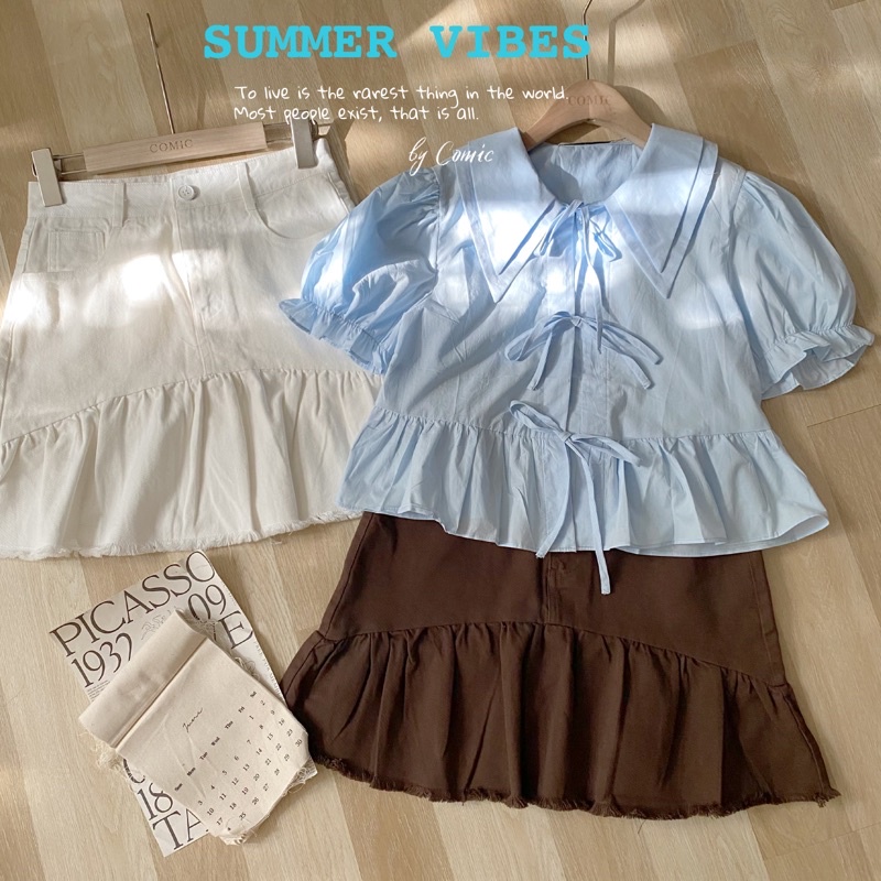 Áo blouse Comic | BigBuy360 - bigbuy360.vn