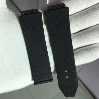 (TẶNG KÈM TOVIT THAY DÂY) Dây đồng hồ Hublot cao su vàng có lót thấm mồ hôi szie 19-25-22 ảnh thật 100%
