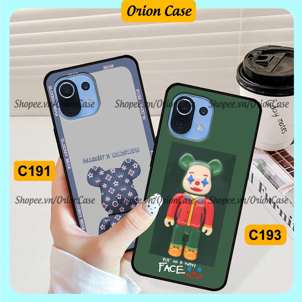 Ốp lưng Xiaomi Mi 11 / Mi 11 Lite in hình bearbrick 3D thời trang, cá tính. ốp chống sốc, bền đẹp
