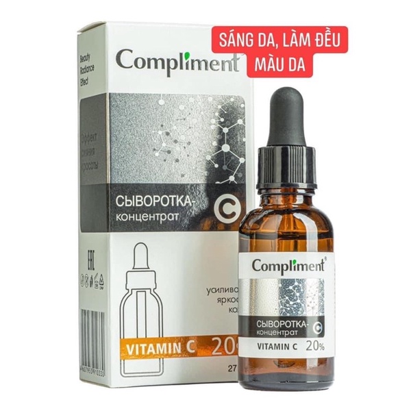 Serum Compliment Salycylic Acid 2%, Hyaluronic Acid 5% , Vitamin C 20%