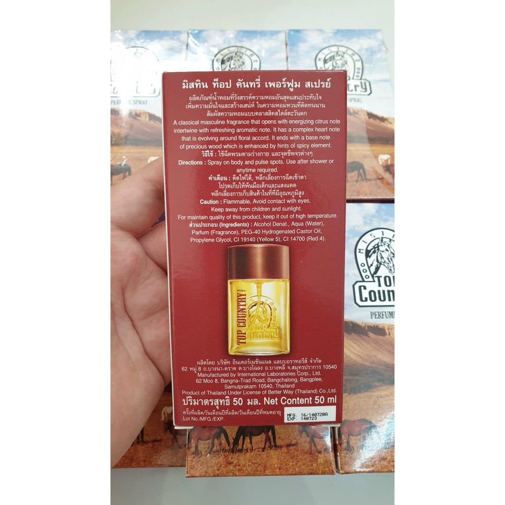 🎀🎀NƯỚC HOA TOP COUNTRY CON NGỰA THÁI LAN | BigBuy360 - bigbuy360.vn