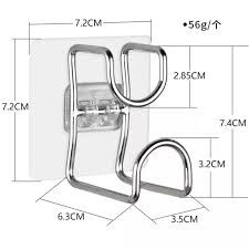 Giá Móc Treo Thau Chậu, Đồ, Khăn Dán Tường Nhà Tắm Chịu Lực Siêu Chắc Siêu Bền Inox 304 Đa Năng | BigBuy360 - bigbuy360.vn