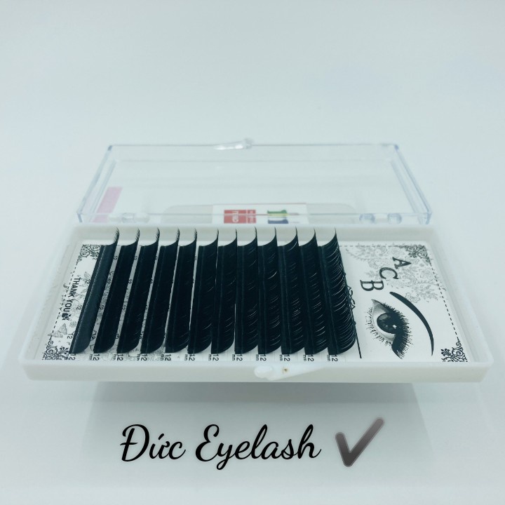 mi khay ACB độ cong C Dày 0.05- 0.07- 0.10- 0.12- 0.15, dùng nối volum, classic, tạo fan, dụng cụ nối mi