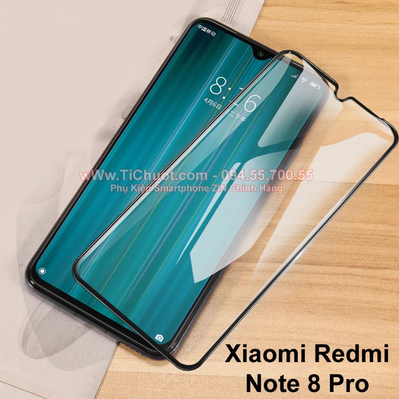 [FULL KEO] Kính Cường Lực Xiaomi Redmi Note 8 Pro FULL Màn
