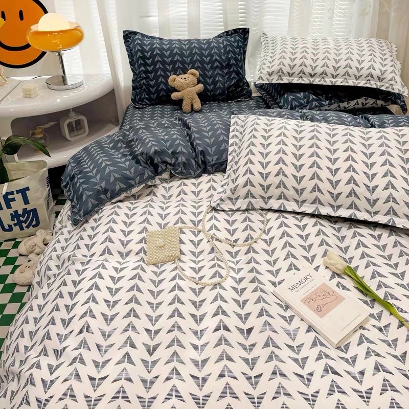 Set Bộ Vỏ Chăn Ga Cotton Poly, Nhiều Hoạ Tiết Dễ Thương (shinbedding)