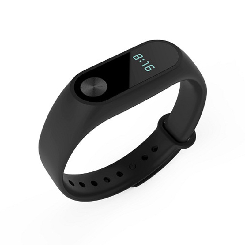 Duo Teng Dây Đeo Thay Thế Chất Liệu Silicon Màu Trơn Cho Xiaomi Mi Band 2