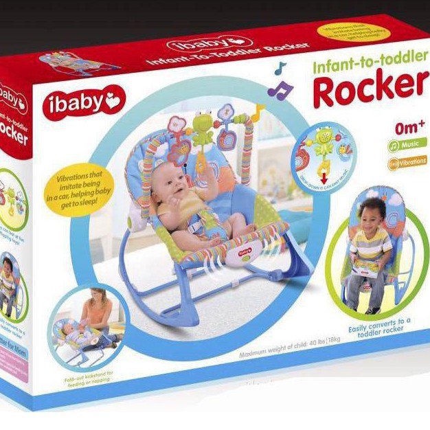 Ghế rung cho bé có nhạc Ibaby