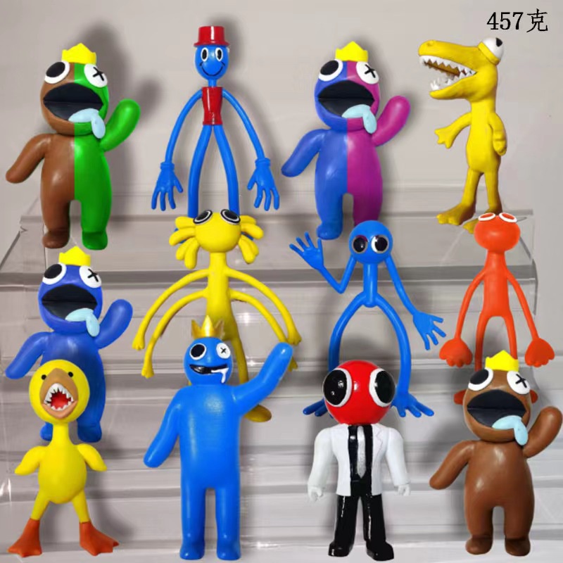 Set 12 Mô Hình Đồ Chơi Nhân Vật Roblox Mini Trang Trí Bánh Kem