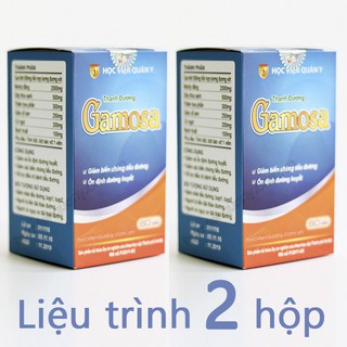 Combo 2 hộp thanh đường Gamosa Học Viện Quân Y