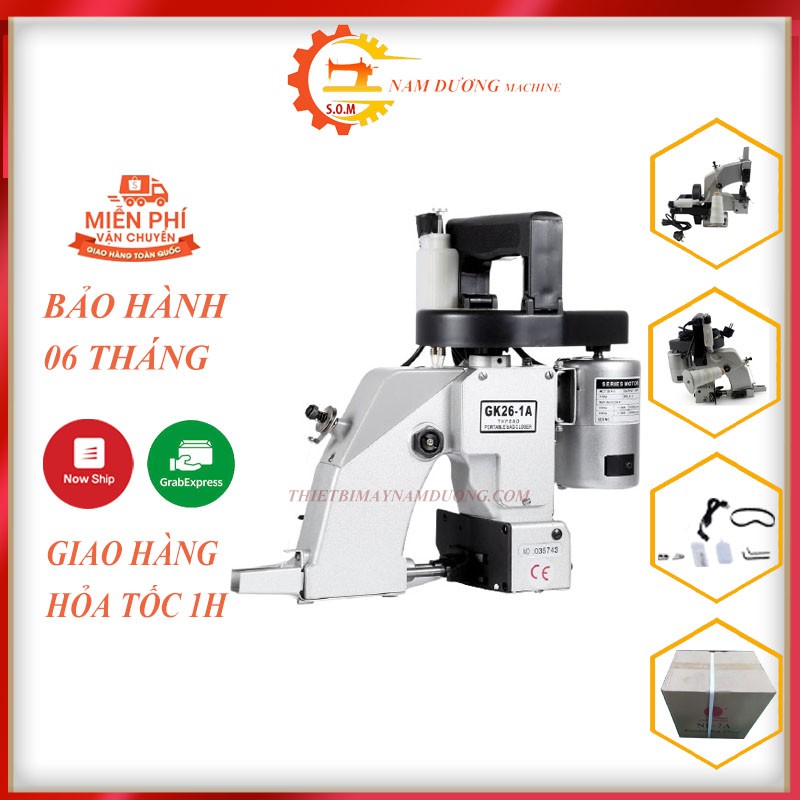 Máy khâu bao GK26-1A khâu mọi loại bao > Máy may bao bì cầm tay công nghiệp > máy may miệng bao 1 kim