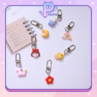 Keyring, móc chìa khoá, airpod, túi xách kiểu hoạt hình cute đáng yêu, khoá bạc