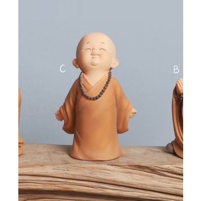 Tượng Chú Tiểu Đứng Ngộ Nghĩnh