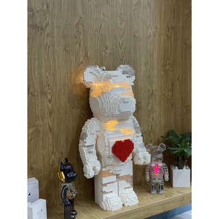 [CÓ SẴN] Mô hình Bearbricks gấu Lego 1000%