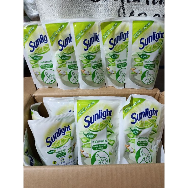 NƯỚC RỬA CHÉN SUNLIGHT HÀNG KHUYẾN MÃI GÓI DÙNG THỬ 200G SIÊU ĐẬM ĐẶC ,TIẾT KIỆM