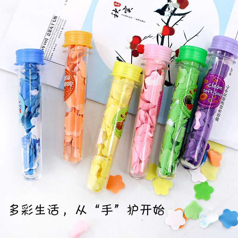 Lọ Đựng Xà Phòng Rửa Tay Dùng 1 Lần Màu Sắc Ngọt Ngào Tiện Dụng