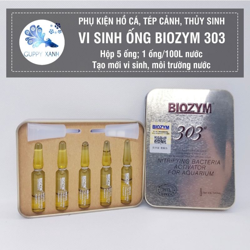 Vi sinh sống biozym - Giúp trong nước và phân hủy các chất độc hại