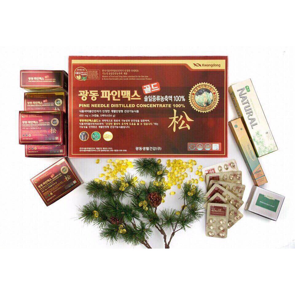 Tinh dầu thông đỏ của Kwangdong Hàn Quốc