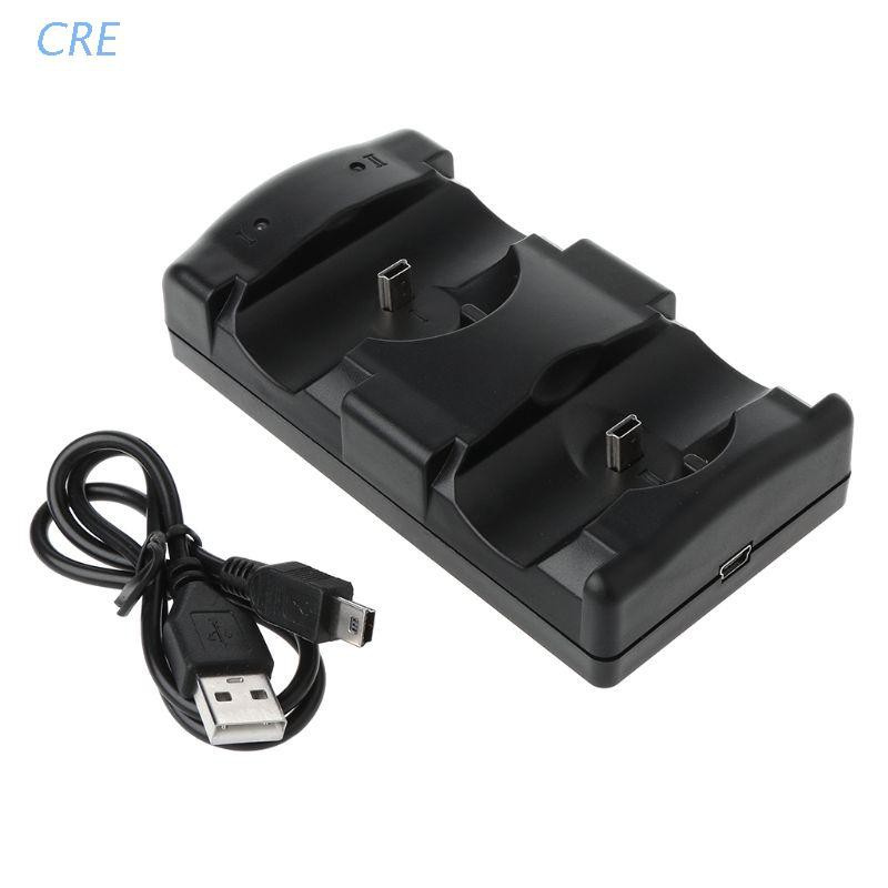 Đế Sạc Hai Cổng Usb Màu Đen Cho Tay Cầm Chơi Game Ps3