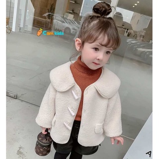 Áo khoác lông cho bé gái