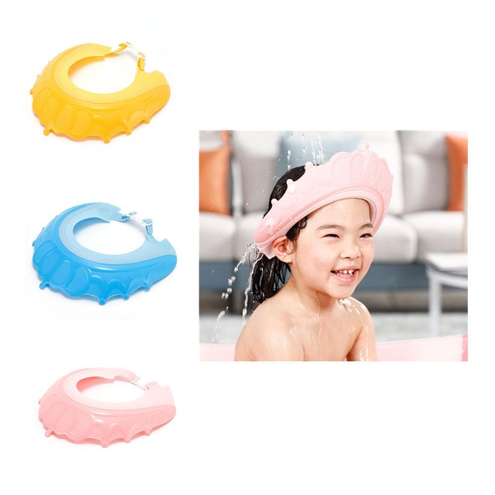 NIUYOU Mũ Chắn Nước Gội Đầu Bảo Vệ Tai Kiểu Hoạt Hình Đáng Yêu Cho Bé Sự Bảo