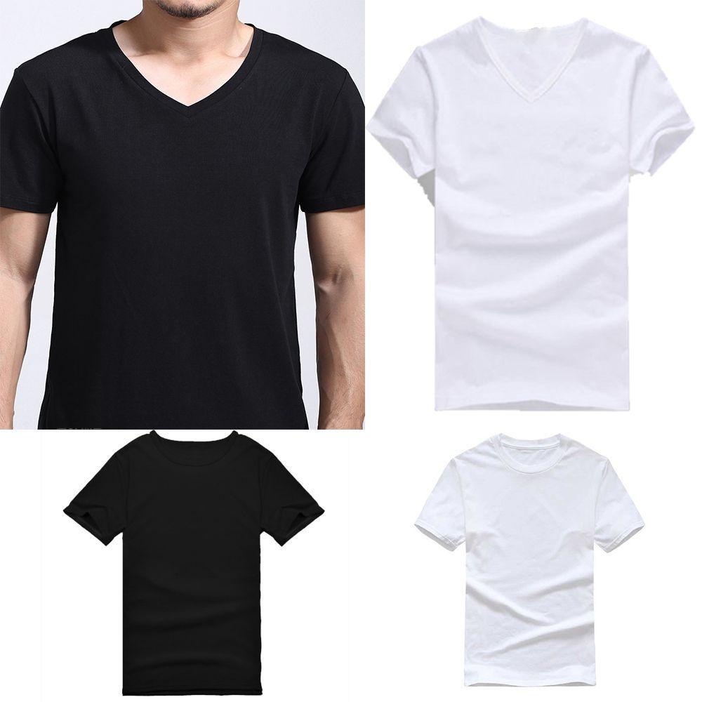Áo Thun Cotton Ngắn Tay Dáng Ôm Thời Trang Thể Thao Nam