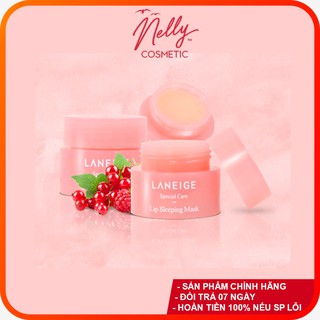 (❤️SALES SẬP SÀN❤️) Mặt nạ ngủ cho môi Laneige Lip Sleeping Mask Berry 3g - Miniature