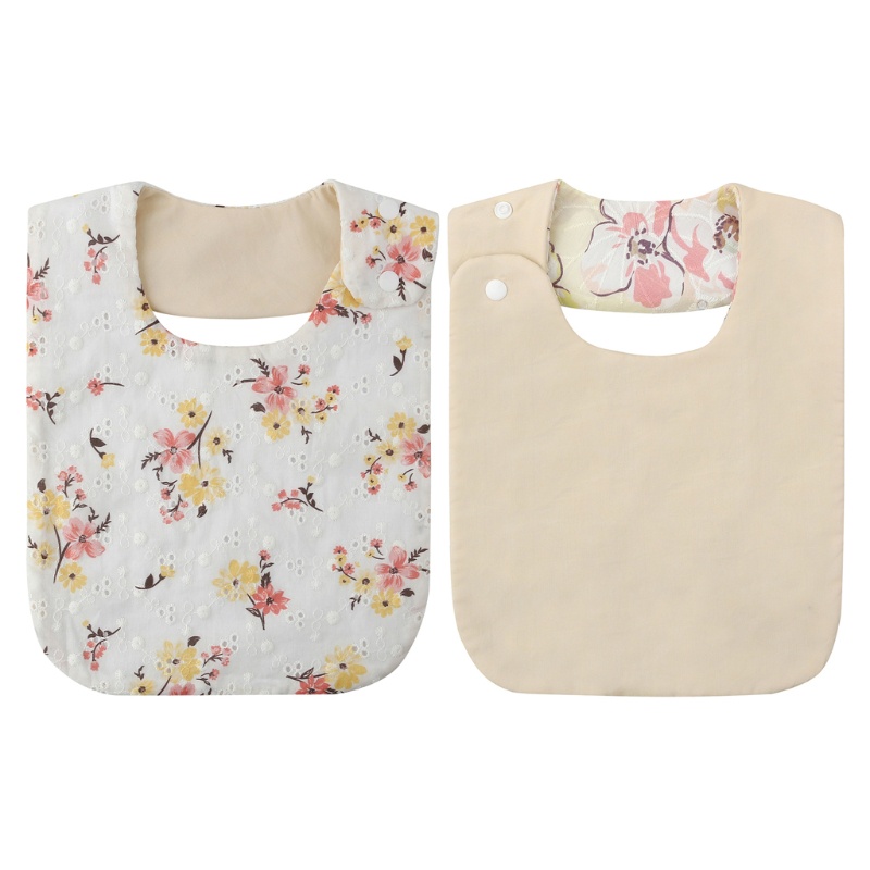 Yếm Ăn Cotton Chống Thấm Nước Dành Cho Bé Sơ Sinh